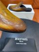 Berluti Man Black  and yellow Calfskin Business Leather Shoes 0428143 (5)_th.jpg